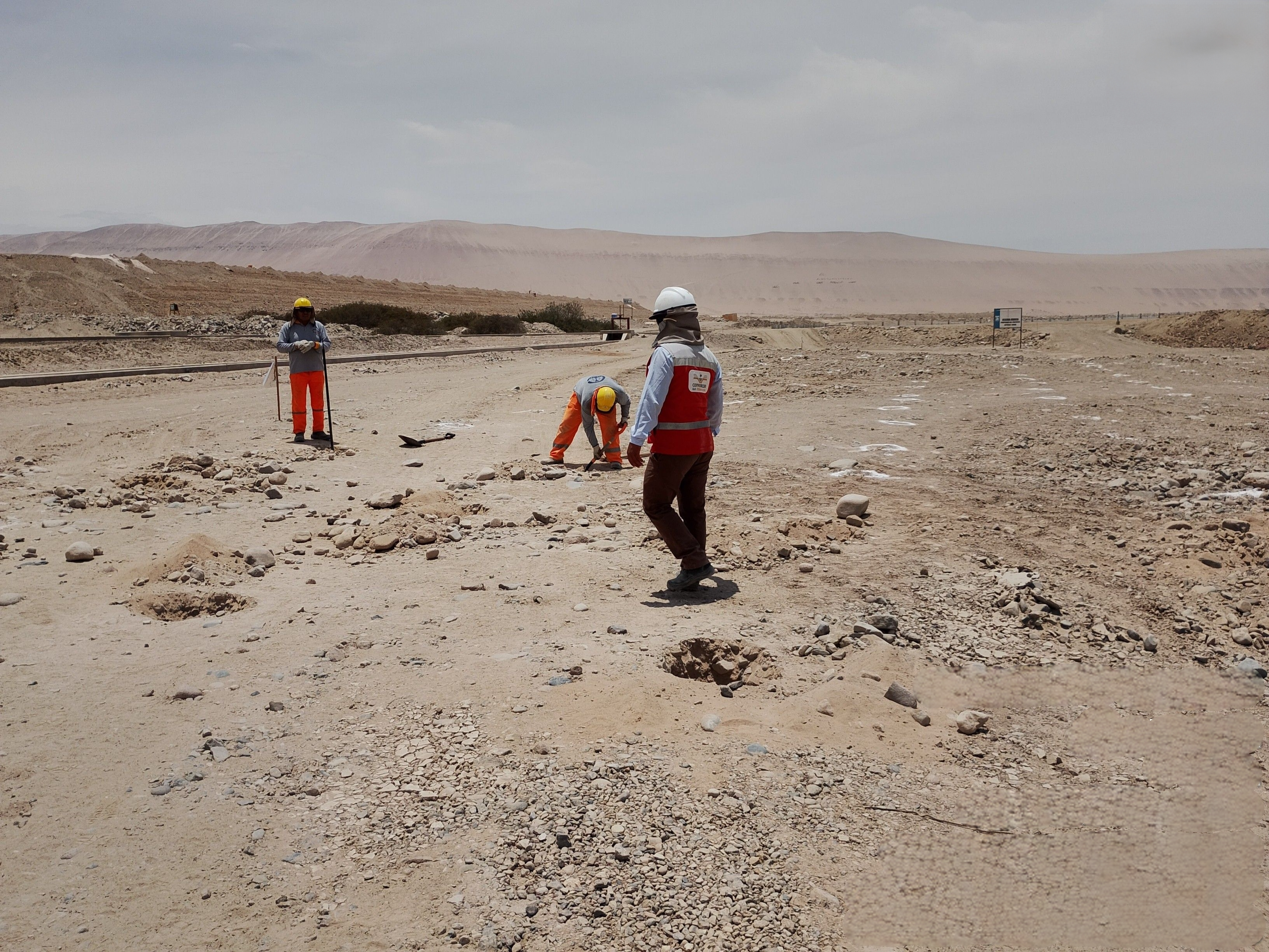 Trabajo de campo arqueológico