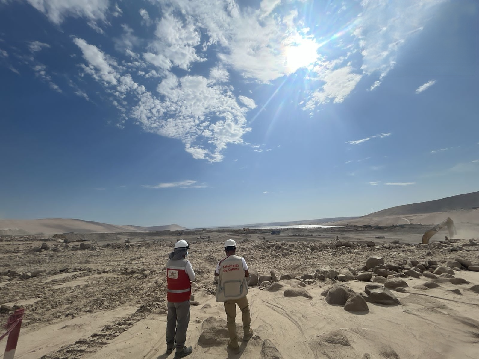 Supervisión de excavación arqueológica
